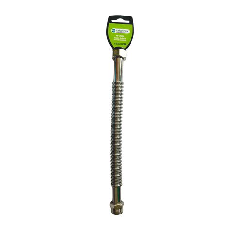 FLEXIBLE AGUA ACERO INOX 1/2 x 30