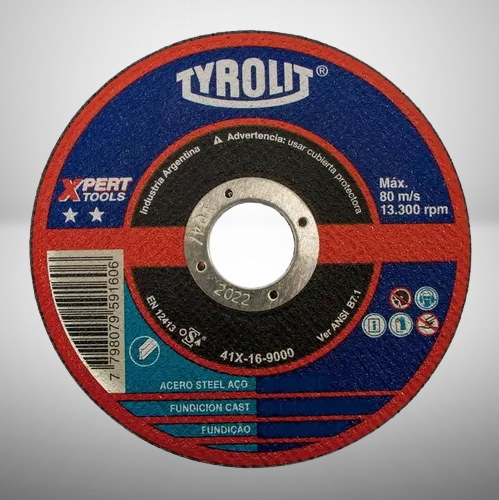 DISCO C/D TYROLIT O/A 115x4.8