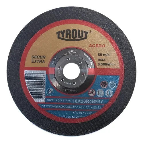 DISCO C/D TYROLIT O/A 178x3.2